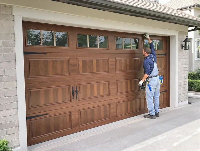 Custom garage door showcase by Compton Garage Door Repair in Compton