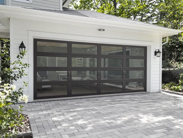 Compton Garage Door Repair design specialist presenting custom garage door options to Compton homeowner