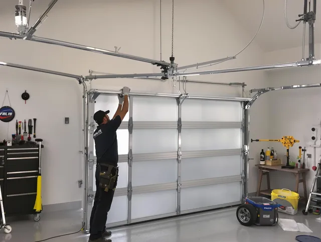 Compton Garage Door Repair certified team performing precision garage door installation in Compton