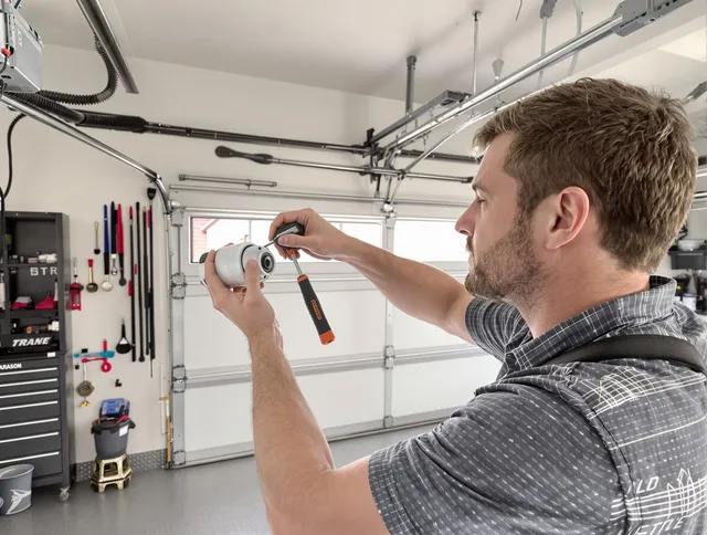 Garage door opener repair service by Compton Garage Door Repair in Compton