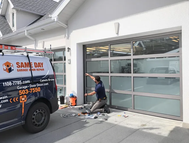 Same-day garage door repair service by Compton Garage Door Repair in Compton